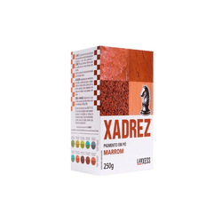 Corante Pó Marrom 250g - Xadrez - Rede Construir Milmart
