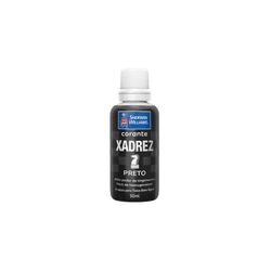 Corante Líquido Preto 50ml - Xadrez - Rede Construir Milmart