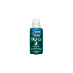 Corante Líquido Verde 50ml - Xadrez - Rede Construir Milmart