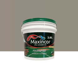 Tinta Piso Maxinpiso 3,6L Cinza Médio - MAXINCOR - Rede Construir Milmart