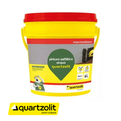 Pintura Asfáltica Acqua 18L - QUARTZOLIT - Rede Construir Milmart
