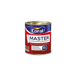 Tinta MASTER Branco 1/4 (900ml) - CORAL - Rede Construir Milmart