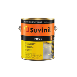 Tinta Pinta Piso 3,6L Branco - SUVINIL - Rede Construir Milmart
