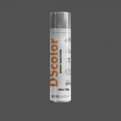 Tinta Spray Prata METÁLICO 400ml - DSCOLOR - Rede Construir Milmart