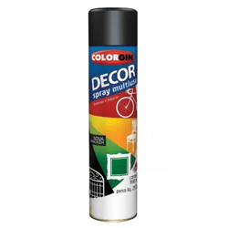 Tinta Spray Verniz Decor 360ml - Colorgin - Rede Construir Milmart