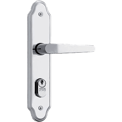 Fechadura Externa Inox (G) 803/03 - Rede Construir Milmart