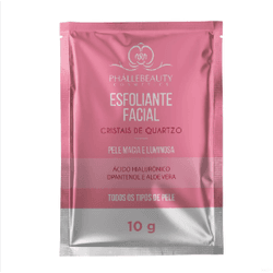 ESFOLIANTE FACIAL CRISTAIS DE QUARTZO PHÁLLEBEAUTY... - MIL OPÇÕES MAQUIAGEM