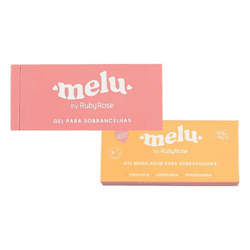 GEL MODELADOR PARA SOBRANCELHAS MELU - 0396 - MIL OPÇÕES MAQUIAGEM