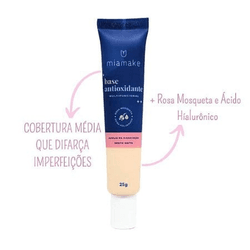 BASE ANTIOXIDANTE MIA MAKE - 0362 - MIL OPÇÕES MAQUIAGEM