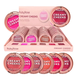 BLUSH CREAMY CHEEKS RUBY ROSE - 0345 - MIL OPÇÕES MAQUIAGEM