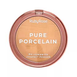 PÓ COMPACTO PURE PORCELAIN RUBY ROSE - 0192 - MIL OPÇÕES MAQUIAGEM