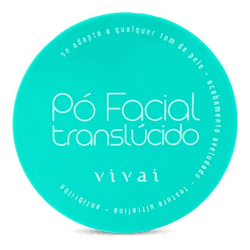 PÓ FACIAL TRANSLÚCIDO VIVAI - 00376 - MIL OPÇÕES MAQUIAGEM