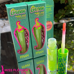 Gloss Green Chilli Franciny Ehlke - MISS FLÓRIDA MAQUIAGENS