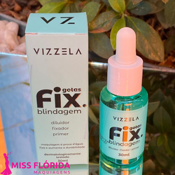 Blindagem Gotas Fix Vizzela - MISS FLÓRIDA MAQUIAGENS