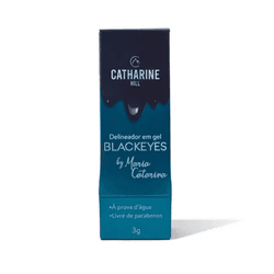 Delineador em Gel Preto Maria Catarina Catharine H... - MISS FLÓRIDA MAQUIAGENS