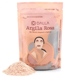 Argila Rosa Dalla Makeup 100 G - MISS FLÓRIDA MAQUIAGENS