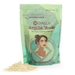 Argila Verde Dalla Makeup 100 G - MISS FLÓRIDA MAQUIAGENS