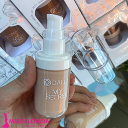 Base Dalla My Secret Líquida Alta Cobertura - MISS FLÓRIDA MAQUIAGENS
