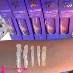 Base liquida Stay Fix by Ruby Rose - MISS FLÓRIDA MAQUIAGENS