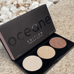 Paleta Trio de Iluminador Oceane Edition - MISS FLÓRIDA MAQUIAGENS