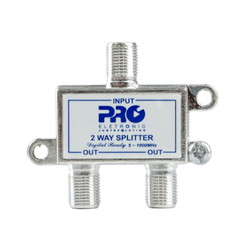 Divisor 1:2 CATV 1GHz Solder Back - PQDV-1022B - Mister Imagem