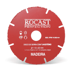 Disco de Serra com Tungstênio para Madeira - MOBILINI COMPONENTES