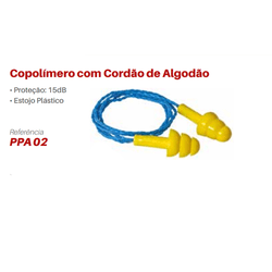 Protetor Auricular 15dB PPA02 - MOBILINI COMPONENTES