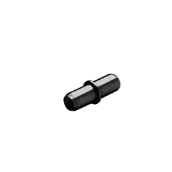 Suporte Prateleira Pino 5x5 Níquel Preto - MOBILINI COMPONENTES