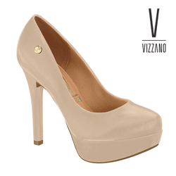 Scarpin Vizzano Salto Alto Bege - MDCH214 - MODACHIC