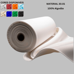 Bobina Tecido Meia Malha Cores Claras 30.01 - Cor... - MOLETOM SHOP
