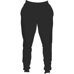 Calça Moletom Preto Liso Algodão Mácio Várias Core... - MOLETOM SHOP