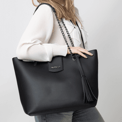 Bolsa Florença com carteira - Preto - 050p - MONCCI