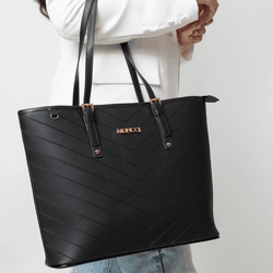 Bolsa Roma - Preto Estampa Bordada - 310p - MONCCI