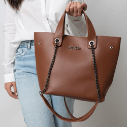 Bolsa Chicago - Caramelo - 280c - MONCCI