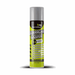 Hm Rubber Borracha Líquida Spray Alumínio 400ml - Monza Tintas