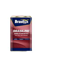 BRASILUX BRASILINE ESM BRANCO BRILHANTE 18L - Monza Tintas