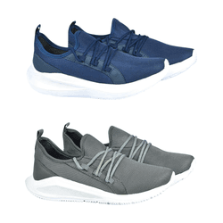 Kit 2 Tênis Masculino Casual X-Run - Cinza e Azul ... - Moscardini Shoes