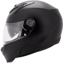 Capacete Shark Ridill 2 Blank Mat Kma - Preto Fosc... - Moto One