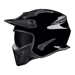 Capacete Norisk Darth - Preto Brilhante - Moto One