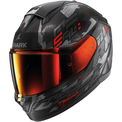 Capacete Shark Ridill 2 Molokai Mat Kar - Preto Ve... - Moto One