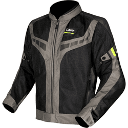Jaqueta Ls2 Garda - Cinza/preto/amarelo - Moto One