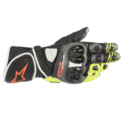 Luva Alpinestars Gp Plus r V2 - Cinza Preto Amarel... - Moto One