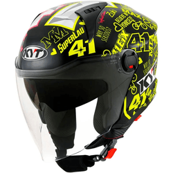 Capacete Kyt D-city Espargaro Replica 2020 - Preto... - Moto One