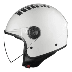 Capacete Race Tech One Monocolor - Branco - Moto One