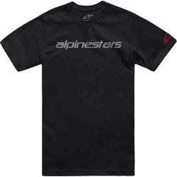Camiseta Alpinestars Linear Wordmark 2.0 - Preto C... - Moto One