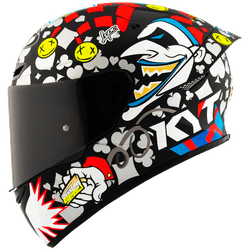 Capacete Kyt Tt Course Riccardo Rossi Replica 2022... - Moto One