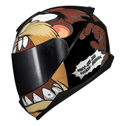Capacete Norisk Ff802 Razor Taz - Preto - Moto One