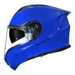 Capacete Norisk Motion Monocolor - Azul - Moto One