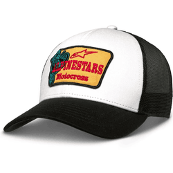 Boné Alpinestars Hardware Trucker - Branco/preto - Moto One
