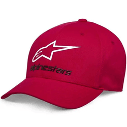 Boné Alpinestars Always 2.0 - Vermelho branco pret... - Moto One